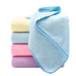 Handuk Mandi Bayi Jumbo Bahan Microfiber Motif Bear 70 x 140 cm - orange - Image 6