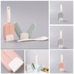 Centong Nasi Dengan Penutup Otomatis Sendok Nasi Buka Tutup Holder - Green - Image 2