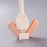 Centong Nasi Dengan Penutup Otomatis Sendok Nasi Buka Tutup Holder - Green - Image 6