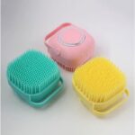 Sikat Pembersih Badan Dengan Brush Silicone Halus dan Aman Untuk Kulit - 