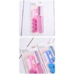 Set Alat Perlengkapan Manikur Pedikur 3in1 Bahan ABS - Biru - Image 4