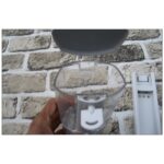 Dispenser Pump Single Soap Dispenser Tempat Sabun Cair With Key Lock - Putih - Image 4