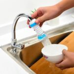 Sambungan Wastafel Kran Air Cuci Piring - tanpa klem