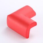 Pelindung Pengaman Sudut Siku Meja Silikon Corner Guard - merah