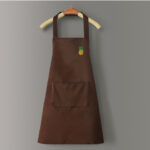 Apron Celemek Dapur Waterproof Anti Minyak untuk Masak - coklat