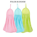 Handuk Kain Lap Tangan Polos Serbet Gantung Dapur - 