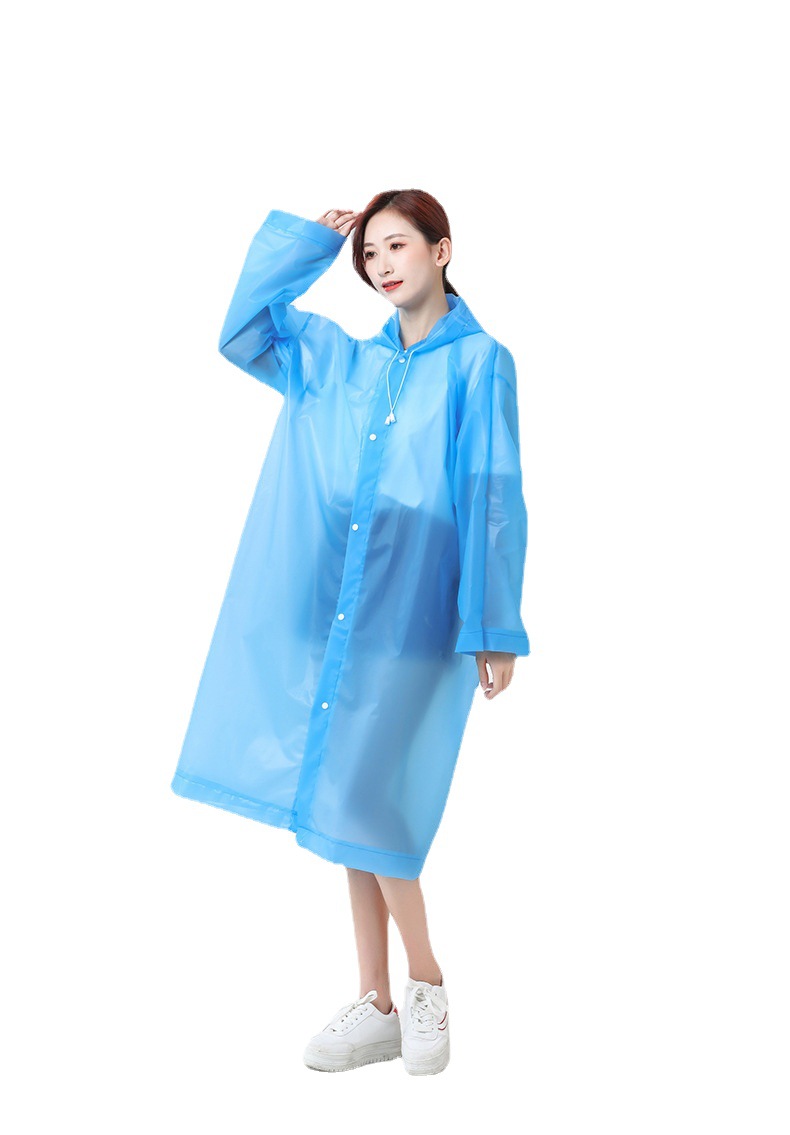 20231128071823bdff12faa45b44c703f3578584a423db Jas Hujan Model Poncho Anak Dengan Bahan EVA Tebal - biru - Image 1