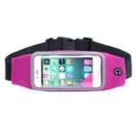 Tas Jogging Sweatproof Sport Waist Belt Pouch Untuk Penyimpanan Barang -