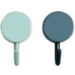 Hook Gantungan Kunci baju Tempel Dinding Polos Bulat Serbaguna - Pink - Image 4