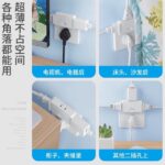 Soket Listrik 3 Lubang Steker Lipat Colokan 3in1 1500W - Putih - Image 4