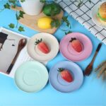 Gelas 1 Set Wheat Straw Isi 4 Anti Banting - Image 2