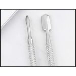 Alat Pendorong Kutikula dengan 2 Kepala Stainless Steel Anti Karat -  - Image 3