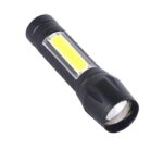 Senter Mini Led Zoom Rechargeable Camping Piknik Hiking - Image 2