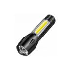 Senter Mini Led Zoom Rechargeable Camping Piknik Hiking - Image 4