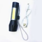 Senter Mini Led Zoom Rechargeable Camping Piknik Hiking - Image 5