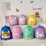 Tas Backpack Ransel Kecil Lucu Anak Wanita Korea 3d Unicorn  - Pink Unicorn - Image 3