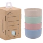 Set Mangkok Wheat Straw BPA Free Tahan Panas - Image 4