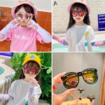 Kacamata Hitam Bulat Anak Sunglasses Fashion - Image 3