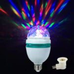 Bohlam Kampu Disco Putar Full Color LED Warna Warni - Image 4