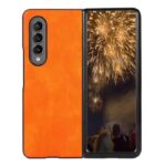 Hard Case Casing Samsung Galaxy Z Fold 3 Motif Kulit Jeruk - Orange - Image 4