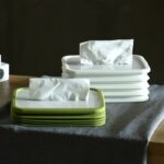 Tissue Box Tempat Kotak Tissue Foldable Minimalis - merah  - Image 2