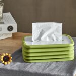 Tissue Box Tempat Kotak Tissue Foldable Minimalis - merah  - Image 6
