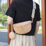 Tas Fashion Pinggang Stylish Wanita Waistbag Import Korea - white - Image 4