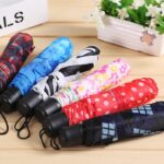 Payung Hujan Lipat Kecil Mini Lucu Motif Bunga - Image 2