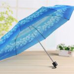 Payung Hujan Lipat Kecil Mini Lucu Motif Bunga - Image 3