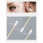 Cotton Bud Korek Kuping Ramah Lingkungan 500 Natural Bambu - Pointed and Snail - Image 5