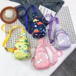 Tas Selempang Mini Motif Unicorf Anak Wanita Korea - Biru - Image 2