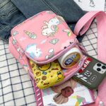 Tas Selempang Mini Motif Unicorf Anak Wanita Korea - Biru - Image 3