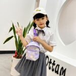Tas Selempang Mini Motif Unicorf Anak Wanita Korea - Biru - Image 5