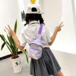 Tas Selempang Mini Motif Unicorf Anak Wanita Korea - Biru - Image 6