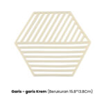 Alas Anti Panas Ramah Lingkungan Tatakan Panci Panas Multifungsi - Krem