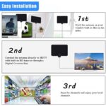 Antena Tv Digital Indoor Dvb-T2 4k Uhf Daya Tangkap Kuat - Image 3