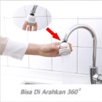 Sambungan Kran Air Wastafel Plastik On Off 3 Mode 360 Derajat - Image 2