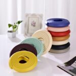 Pelindung Sudut Siku Meja Tembok Kaca Tangga Kursi 2m - Hitam