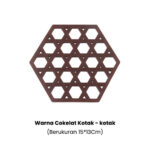 Alas Anti Panas Ramah Lingkungan Tatakan Panci Panas Multifungsi - Coklat