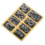 Mainan Puzzle Logam 8in1 IQ Test Mind - 