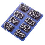 Mainan Puzzle Logam 8in1 IQ Test Mind -  - Image 3