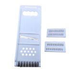 Parutan Buah Sayur Multi Fungsi Stainless 4 In 1 - ungu - Image 4