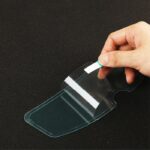 Stiker Bening Pelindung Kaca Helm Motor Anti Fog Embun - Image 2