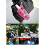 Botol Tempat Minum Lipat Mini 500ml Untuk Kegiatan Outdoor - blue - Image 4