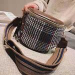 Tas Selempang Wanita Handbag Rantai Sling Bag Import Korea - brwon - Image 3