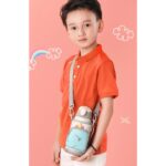 Botol Minum Karakter Tumbler Termos Tempat Minum Anak 550ml  - Bear - Image 5