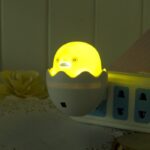 Lampu Tidur LED Sensor Cahaya Motif Karakter Telur Ayam - Image 2