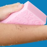 Sponge Mandi Busa PVA Pengangkat Sel Kulit Mati Dengan Scrub Sponge -  - Image 2