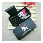 Kuas Set Make Up Hello Kitty Tools Brush 7 in 1