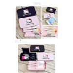 Kuas Set Make Up Hello Kitty Tools Brush 7 in 1 - Image 2
